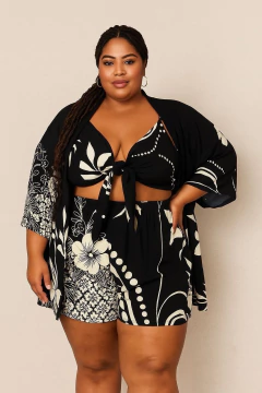 Kit Plus Kimono (crepe duna) 0400235 - comprar online