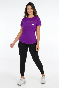 Blusa Poliamida manga Roxa - comprar online