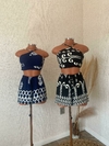 Conj. crepe cropped 3 0400463 - comprar online