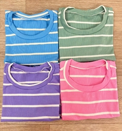 CROPPED CANELADO MANGUINHA 0500104 - loja online