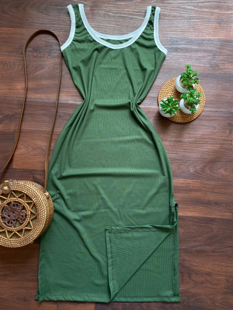 Vest Midi Canelado 0200085