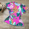 Babylook suede estampada 0500030