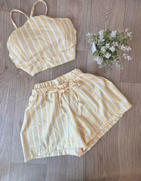 Conj. crepe cropped 3 (amarelo)0400463
