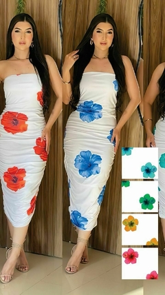 Vestido TQC flor 0200433 (suplex) - comprar online
