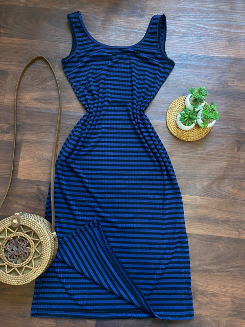 Vest Midi Canelado 0200085