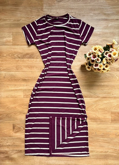 VEST. C/MANGA CANELADO