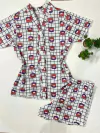 Pijama short doll ursinho