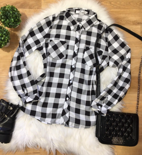 Blusa xadrez 1600025