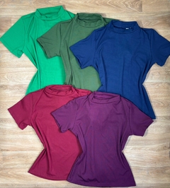 Blusa canelado c/manga 0500336
