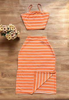 Conj.canelado Midi 0400271 tangerina na internet