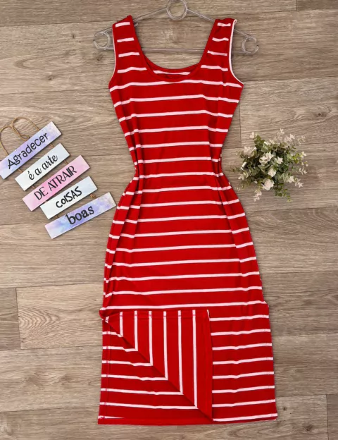 Vest Midi Canelado 0200085