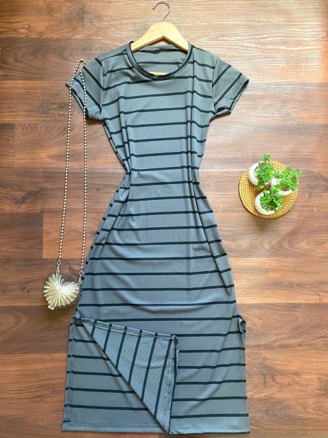 VEST. C/MANGA CANELADO