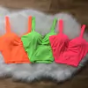 Cropped TQC C/alças 0500100 rosa neon