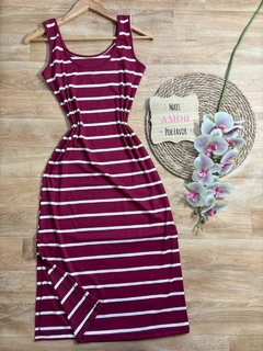 Vest Mid canelado (vinho) 0200085