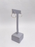 Argola coração torcido - 20x22 mm