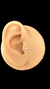 piercing - trágus zirconia redonda