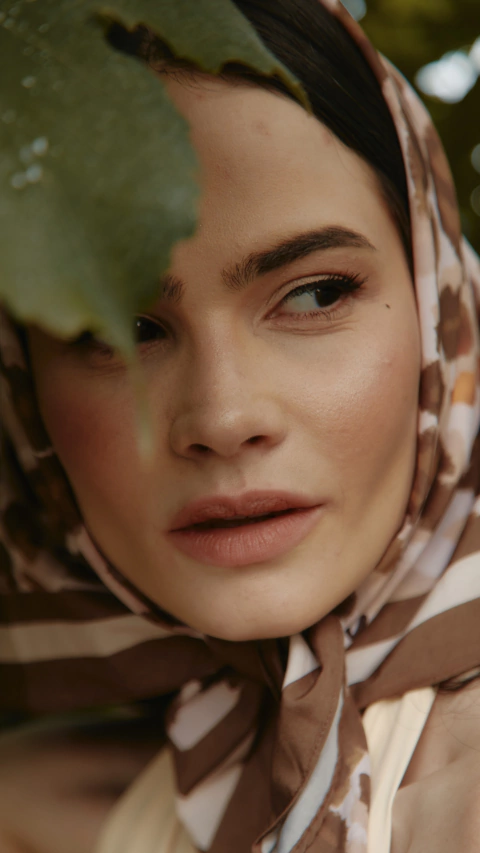 Lenço de Onça com Estampa Exclusiva