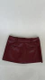 Imagem do Cosmo Leather Mini Skirt