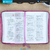 Biblia Cristiana Reina Valera 1960 - Mediana Flores Fucsia - comprar online