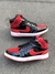 Air Jordan Mid 1 Preto/Vermelho
