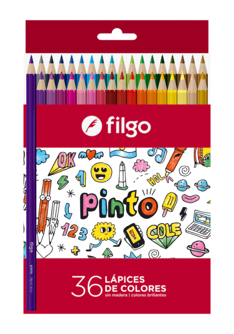 Lapiz Color Filgo X 36 u. Largos