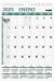 CALENDARIO 2025 Rome A3 Vertical 29.7 x 42