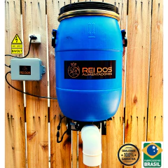 Alimentador automático com bombona de 30l sem o timer convencional na internet