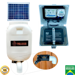 Alimentador automático bombona recondicionada de 50l com kit solar - comprar online
