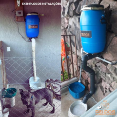 Alimentador automático bombona recondicionada de 30l com timer wifi - loja online