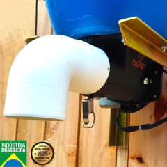 Alimentador automático com bombona recondicionada de 30l com timer convencional - Rei dos Alimentadores