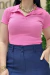 Blusa Canelada Polo - Tô Amando