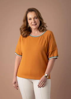 Blusa Santorini ferrugem - comprar online