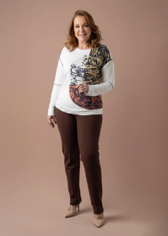 Calça Cleusa marrom - loja online