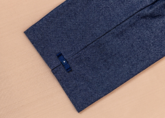 Calça Cleusa Capri malha jeans azul - Cleusa Boutique