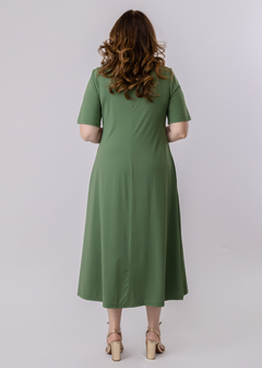 Vestido Água verde oliva - loja online