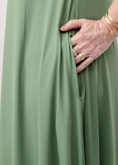 Vestido Água verde oliva na internet