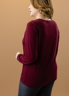 Imagem do Blusa Melissa vinho
