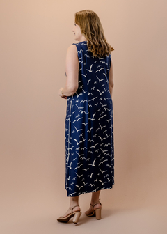 Vestido Chronos marinho - loja online
