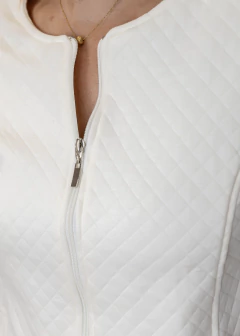 Casaco Leme off white na internet