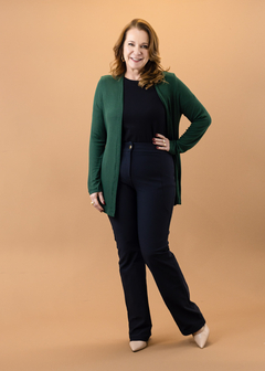 Cardigan Mauá verde - comprar online