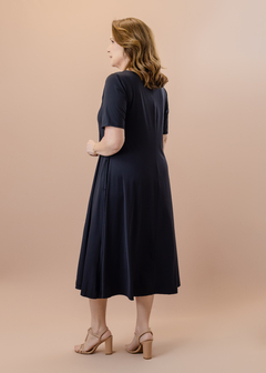 Vestido Água preto - Cleusa Boutique