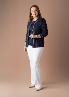 Twin Set Valência marinho - Cleusa Boutique