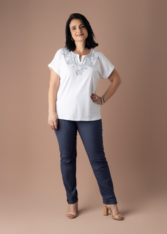 Blusa Berlim branca - loja online