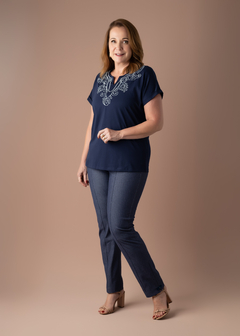 Blusa Berlim marinho - comprar online