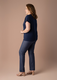 Blusa Berlim marinho