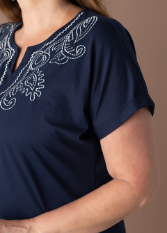 Blusa Berlim marinho - loja online