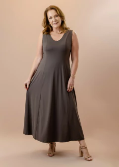 Vestido Íris marrom - loja online