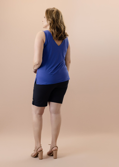 Blusa Jasmin azul royal - comprar online