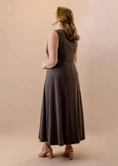 Imagem do Vestido Íris marrom