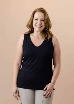Blusa Ciclame preta - comprar online